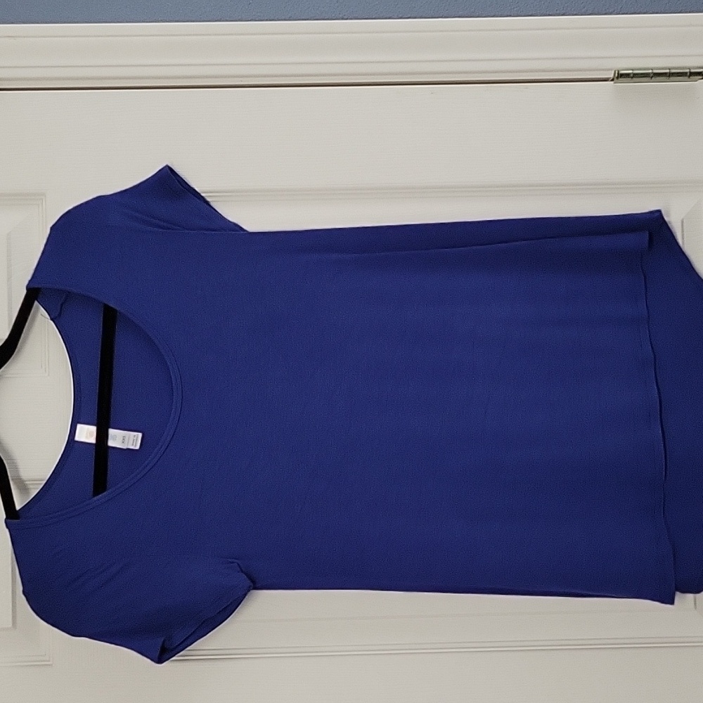 Xxs Lularoe dark blue, classic T